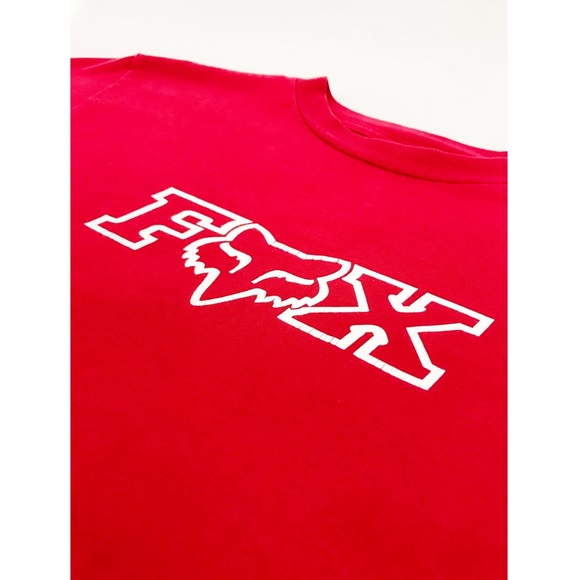 Vintage FOX Graphic Tee in Red | Size M - Picture 14 of 16